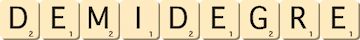 demi-degre demi-degre