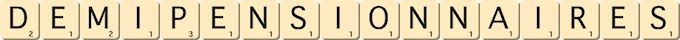 demi-pensionnaires demi-pensionnaires