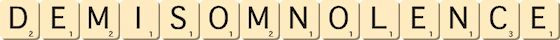 demi-somnolence demi-somnolence