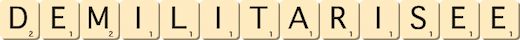 demilitarisee demilitarisee