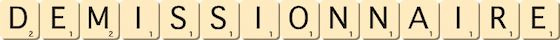 demissionnaire demissionnaire