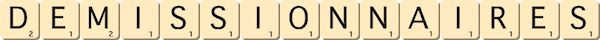 demissionnaires demissionnaires