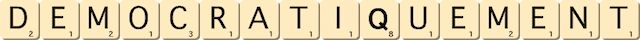 democratiquement democratiquement