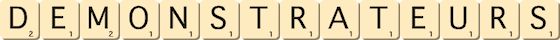demonstrateurs demonstrateurs