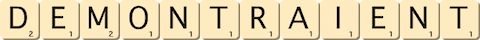 demontraient demontraient