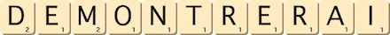 demontrerai demontrerai