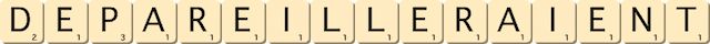 depareilleraient