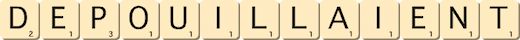 depouillaient depouillaient