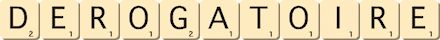 derogatoire