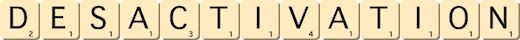 desactivation desactivation