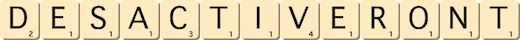 desactiveront desactiveront