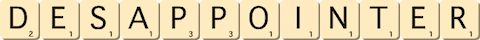 desappointer