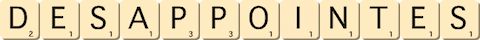 desappointes desappointes