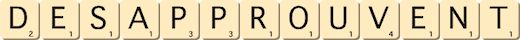 desapprouvent