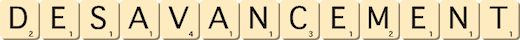 desavancement