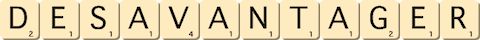desavantager