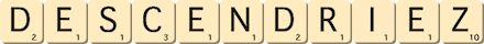 descendriez descendriez
