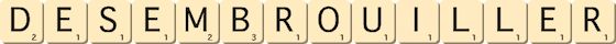 desembrouiller desembrouiller