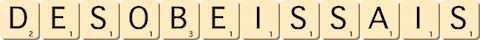 desobeissais