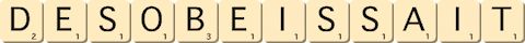 desobeissait