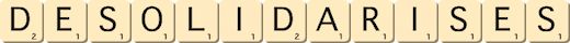 desolidarises