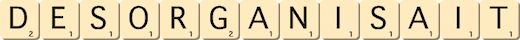 desorganisait