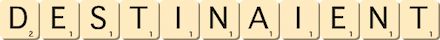 destinaient destinaient