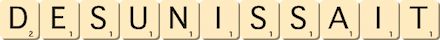 desunissait