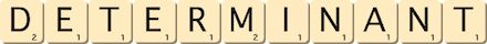 determinant determinant