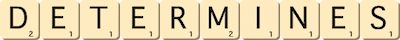 determines determines