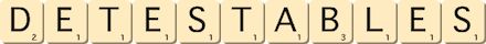 detestables detestables
