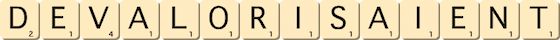 devalorisaient