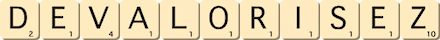 devalorisez