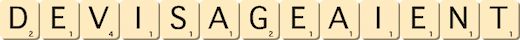 devisageaient