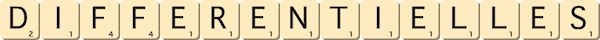 differentielles differentielles