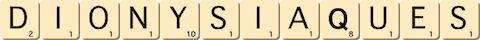 dionysiaques dionysiaques