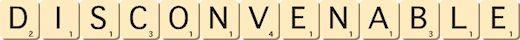 disconvenable