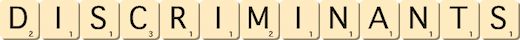 discriminants discriminants