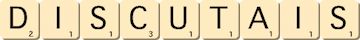 discutais discutais