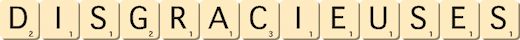 disgracieuses disgracieuses