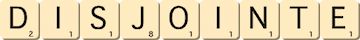 disjointe disjointe