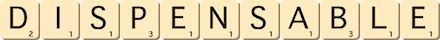 dispensable dispensable