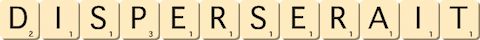 disperserait disperserait