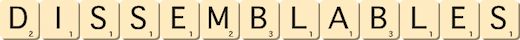 dissemblables dissemblables