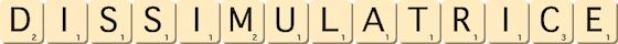 dissimulatrice dissimulatrice