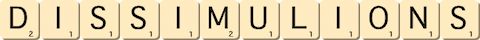 dissimulions dissimulions