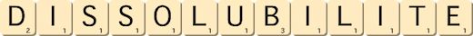 dissolubilite
