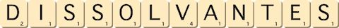 dissolvantes