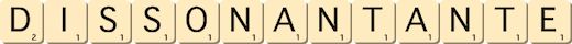 dissonant--ante