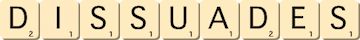 dissuades dissuades